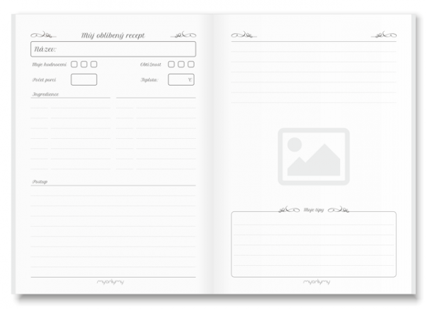 Recepty – design 1